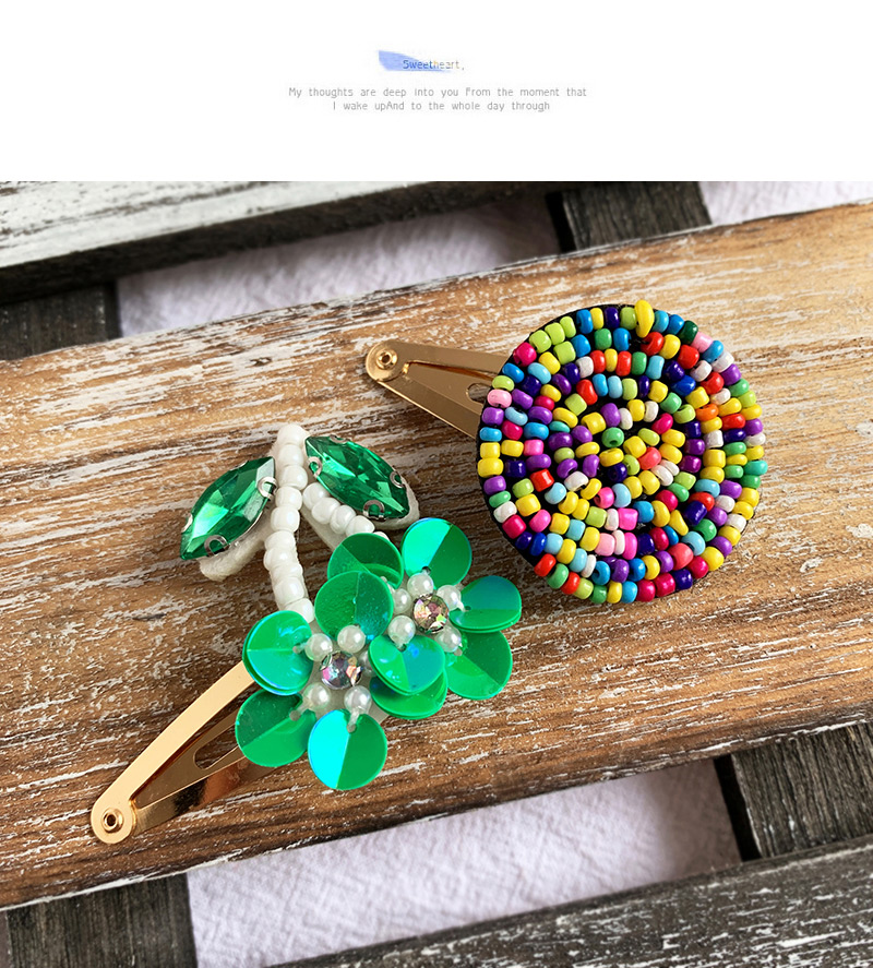 Fashion Color Alloy Felt Cloth Rhinestone Insect Hairpin,Hairpins