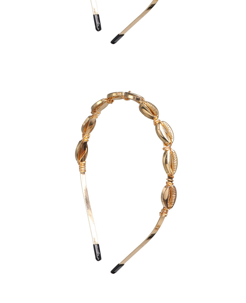 Fashion Gold Resin Stone Shell Headband,Head Band