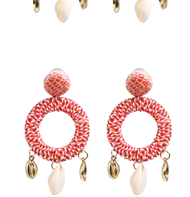 Fashion Cream Color Shell Earrings,Drop Earrings