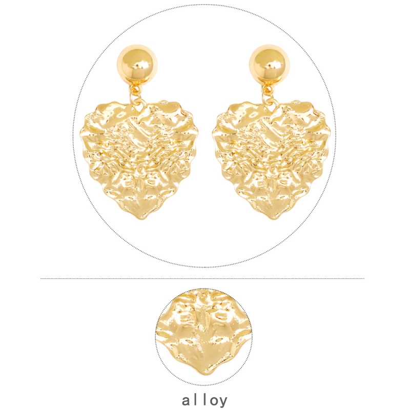 Fashion Golden Shell Alloy Love Shell Earrings,Drop Earrings