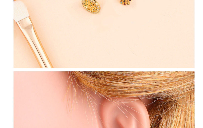 Fashion Golden Life Tree Zircon Full Diamond Life Tree Earrings,Earrings