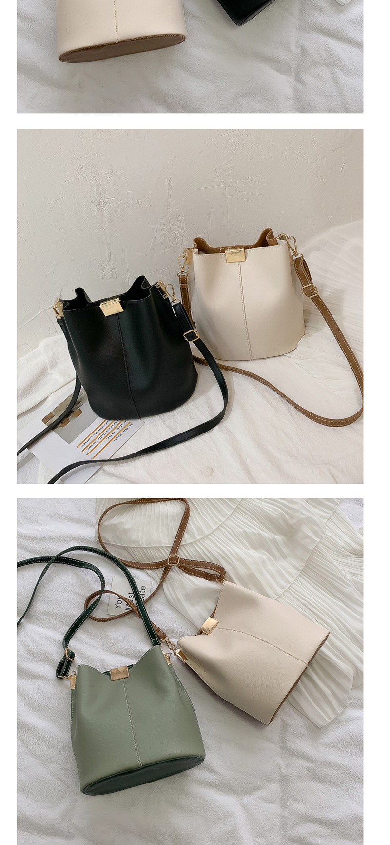  White Shoulder Diagonal Handbag,Handbags
