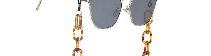  Leopard Resin Acrylic Glasses Chain,Sunglasses Chain
