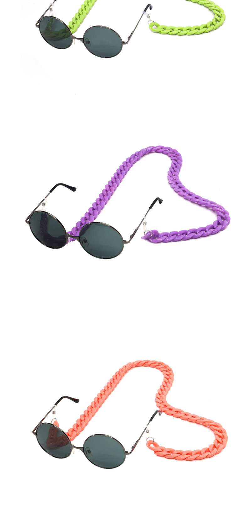  Red Acrylic Glasses Chain,Sunglasses Chain