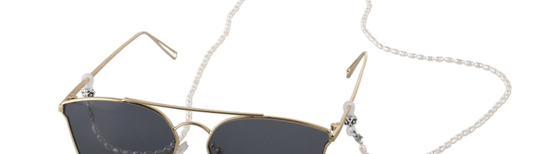  White Natural Pearl Chain,Sunglasses Chain
