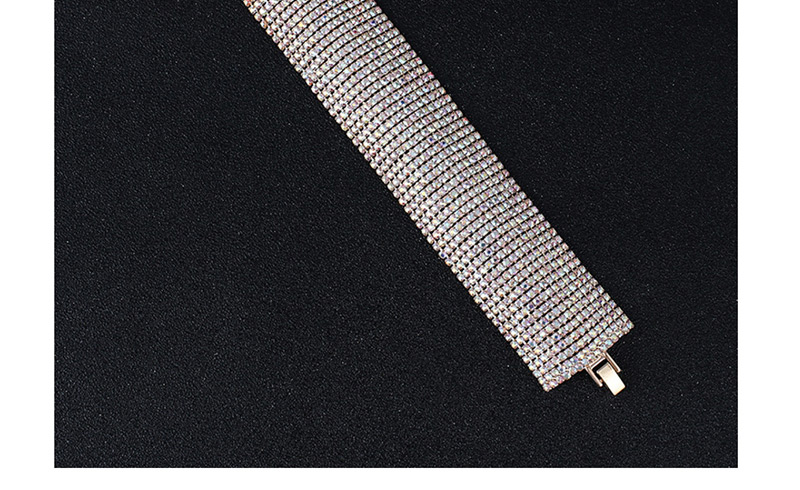 Fashion Silver 11 Rows Of Full Diamond Bracelets,Fashion Bracelets