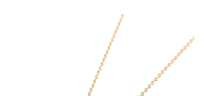 Fashion Gold Cylindrical Frosted Matte Small Waist Necklace,Necklaces