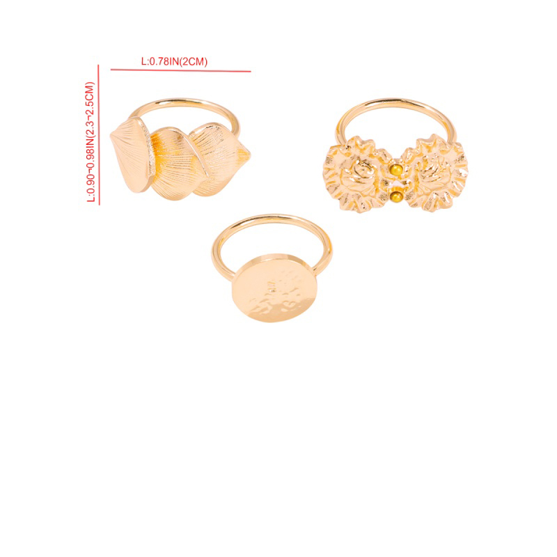 Fashion Gold Alloy Gold Ring Set,Rings Set