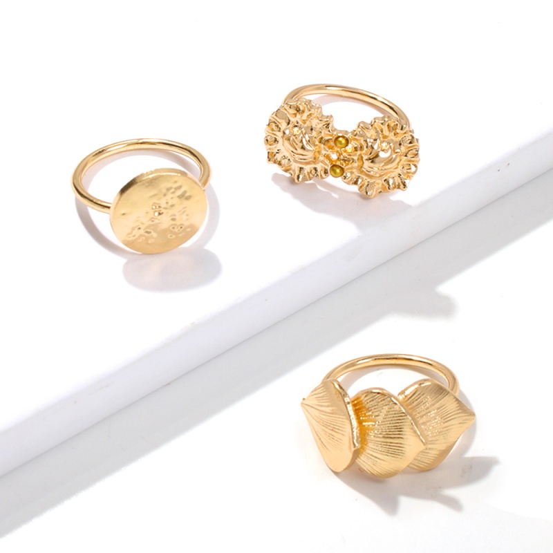 Fashion Gold Alloy Gold Ring Set,Rings Set