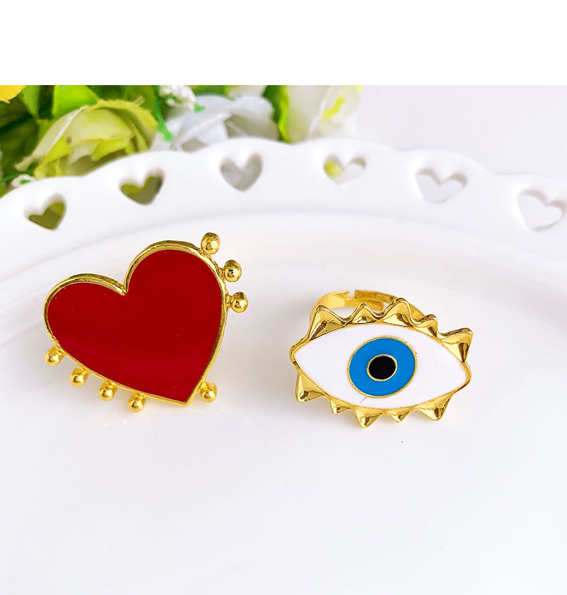 Fashion Red Alloy Love Ring,Fashion Rings