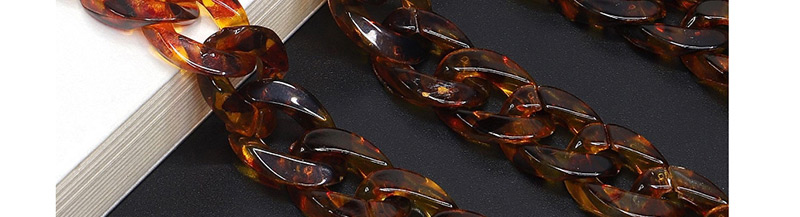 Fashion Leopard Resin Acrylic Environmental Protection Glasses Chain,Sunglasses Chain