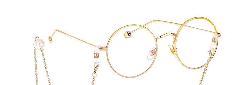 Fashion Gold Pearl Hollow Flower Sweater Chain Glasses Chain Multi-purpose Models,Sunglasses Chain