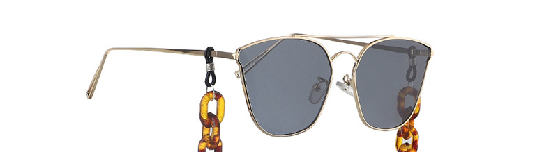 Fashion Leopard Resin Acrylic Anti-skid Glasses Chain,Sunglasses Chain
