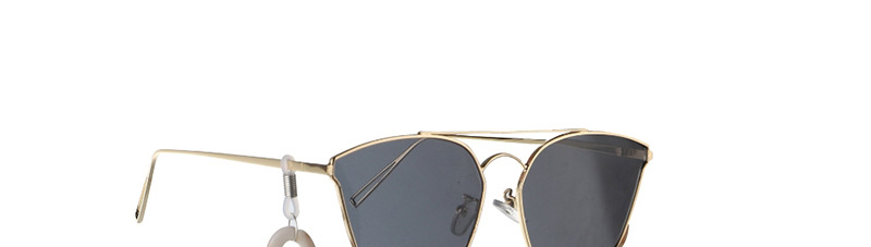 Fashion Gray Resin Acrylic Anti-skid Glasses Chain,Sunglasses Chain