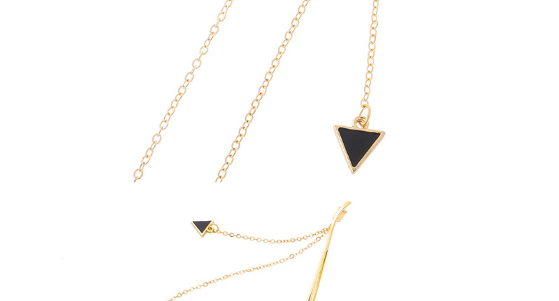 Fashion Gold Metal Triangle Mirror Chain,Sunglasses Chain