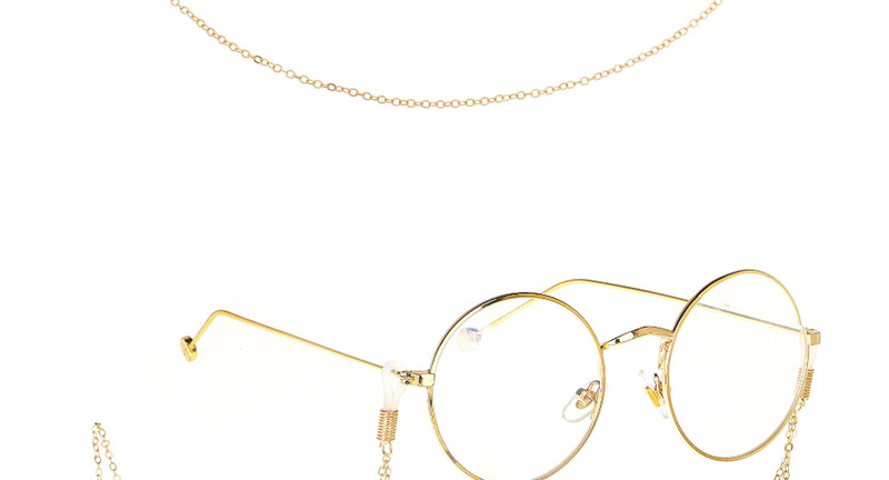 Fashion Silver Metal Triangle Mirror Chain,Sunglasses Chain