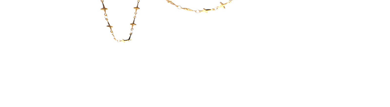 Fashion Gold Copper Airplane Bead Chain,Sunglasses Chain