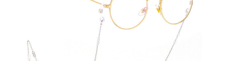 Fashion Silver Stainless Steel Diamond Shape Color Anti-skid Glasses Chain,Sunglasses Chain