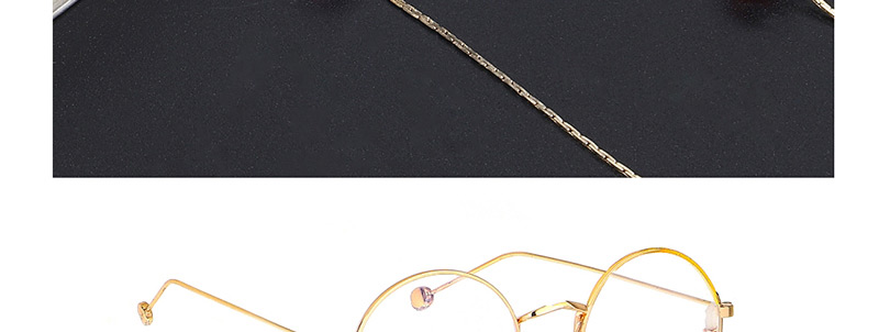 Fashion Gold Crystal Frosted Beads Sweater Chain Glasses Chain Multi-purpose Models,Sunglasses Chain