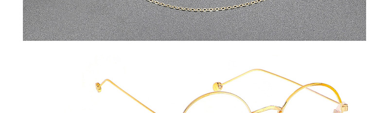 Fashion Gold Non-slip Rose Metal Chain,Sunglasses Chain