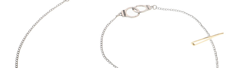 Fashion Silver Erotic Handcuffs Glasses Chain,Sunglasses Chain