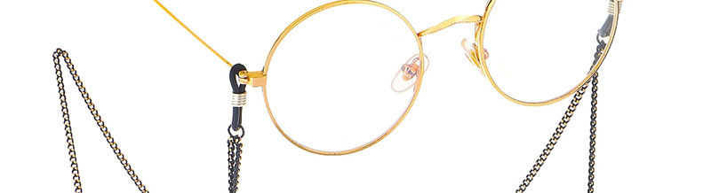 Fashion Black Hanging Neck Irregular Star Glasses Chain,Sunglasses Chain