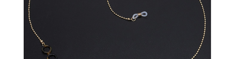 Fashion Silver Color-protection Beaded Chain Leopard-slip Anti-slip Glasses Chain,Sunglasses Chain