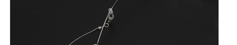 Fashion Silver Non-slip Metal Cross Star Glasses Chain,Sunglasses Chain