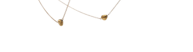 Fashion Gold Heart Crystal Eye Chain 70cm,Sunglasses Chain