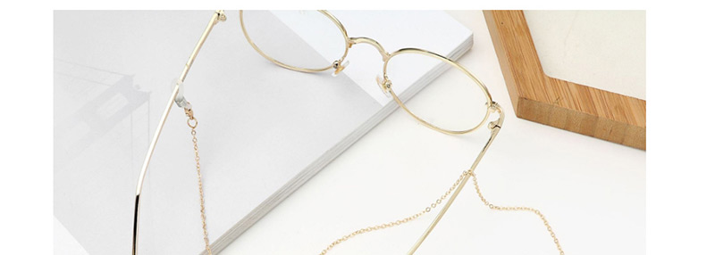 Fashion Gold Artificial Pearl Non-slip Glasses Chain,Sunglasses Chain