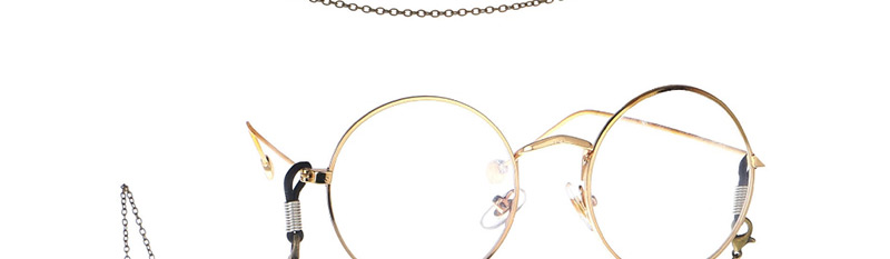 Fashion Bronze Hollow Round Non-slip Glasses Chain,Sunglasses Chain