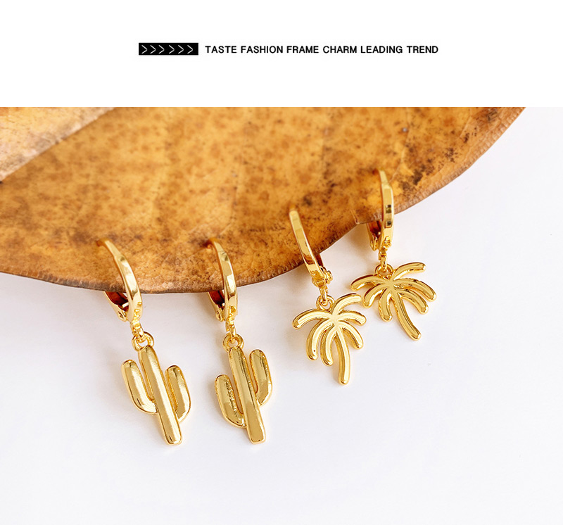 Fashion Color Copper Inlaid Zircon Pineapple Stud Earrings,Earrings