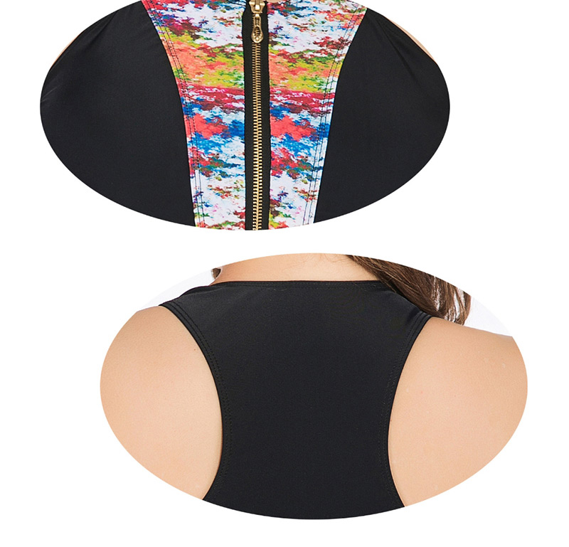 Fashion Black Big Cup Swimsuit,Swimwear Plus Size