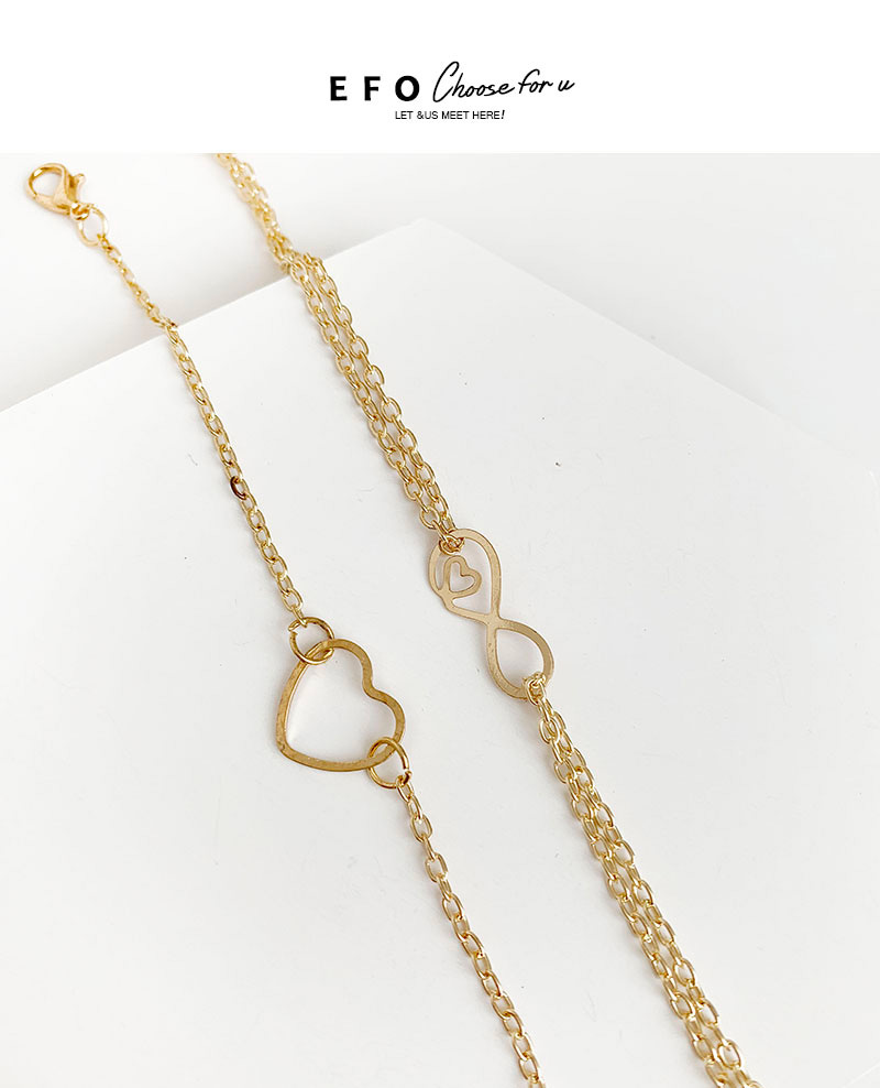 Fashion Gold Alloy Resin Letter Bracelet Set,Bracelets Set