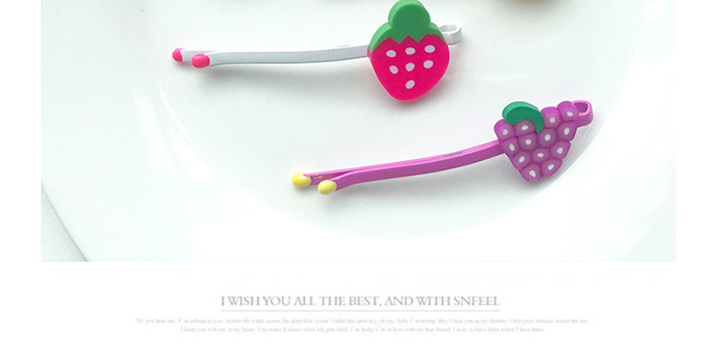 Fashion Summer Watermelon Cartoon Fruit Hair Clip,Hairpins