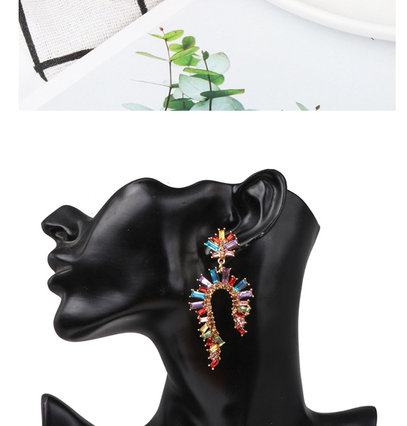 Fashion Color Flower Stud Earrings,Drop Earrings