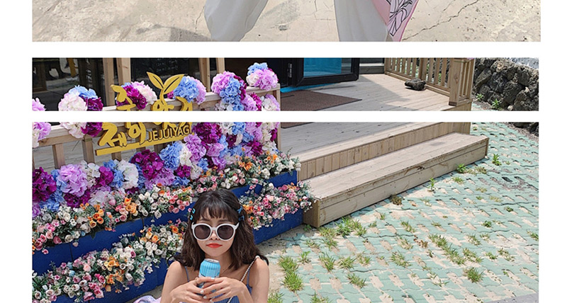 Fashion Color Matching Flower Oversized Sunscreen Shawl,Thin Scaves