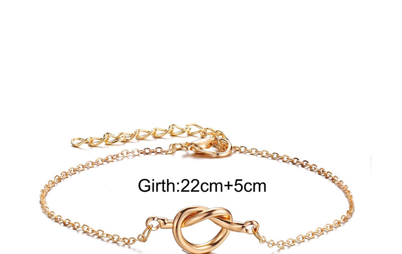 Fashion Gold Alloy Concentric Chain,Fashion Anklets