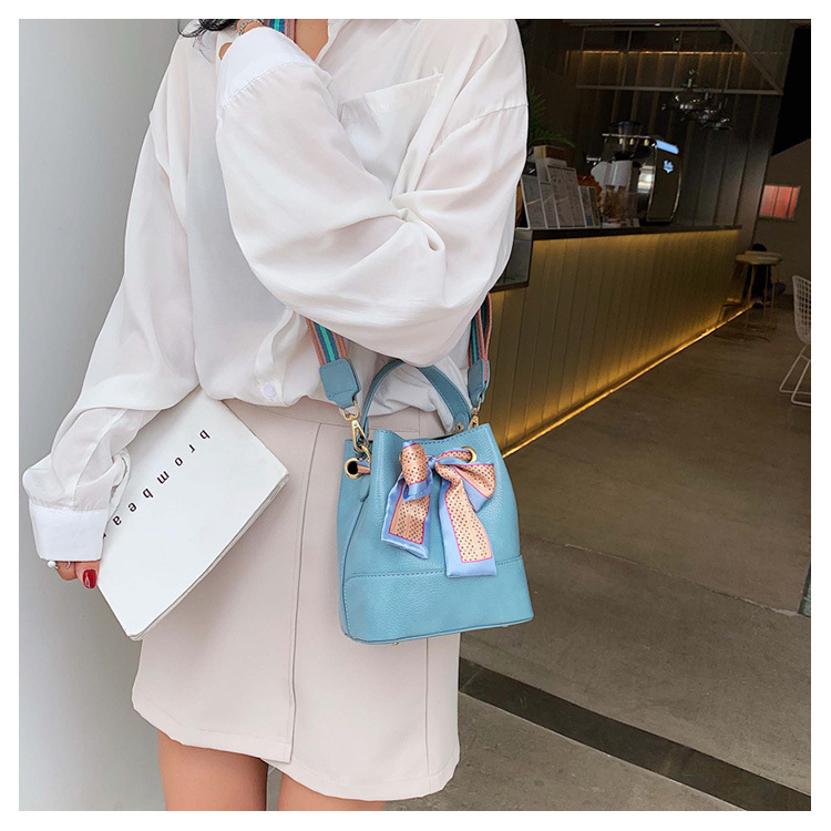 Fashion Blue Bow Tie Shoulder Bag,Handbags