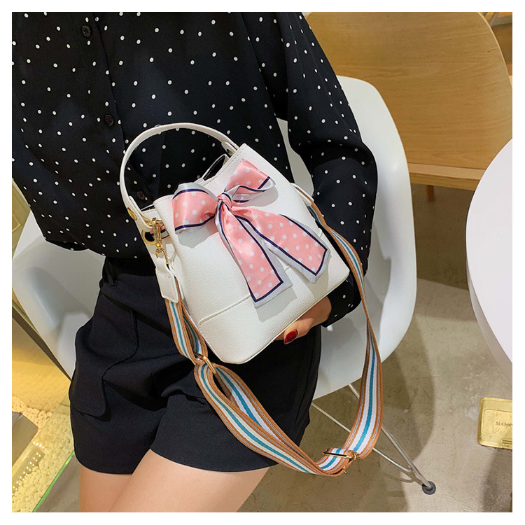 Fashion Black Bow Tie Shoulder Bag,Handbags