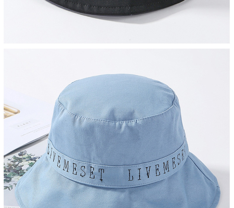 Fashion Black Embroidered Letter Stitching Cap,Sun Hats