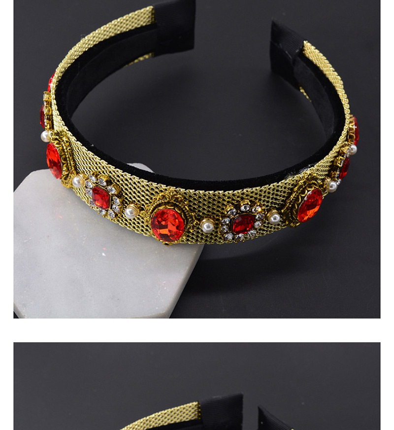 Fashion Red Diamond Jewel Headband,Head Band