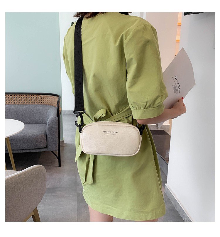 Fashion Black Letter Broadband Shoulder Crossbody Bag,Shoulder bags