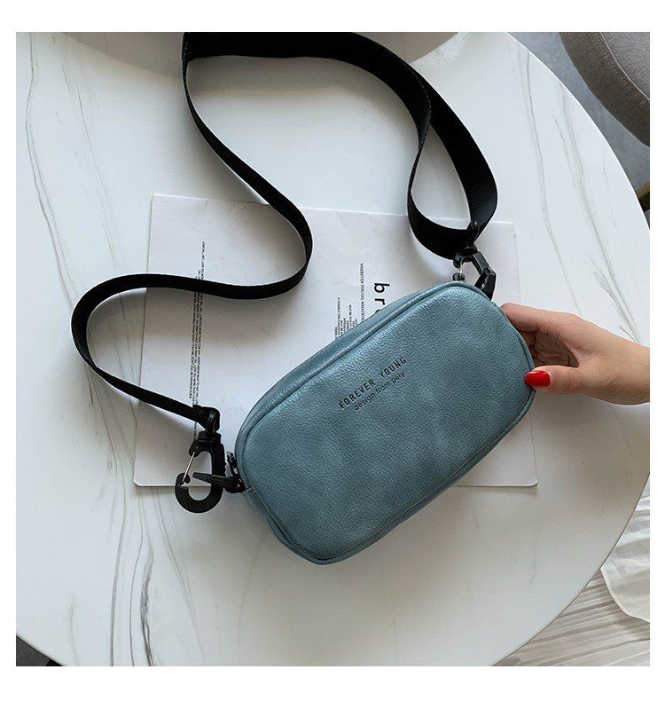 Fashion Blue Letter Broadband Shoulder Crossbody Bag,Shoulder bags