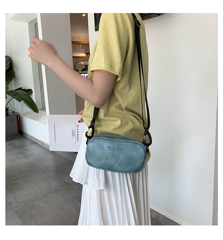 Fashion Blue Letter Broadband Shoulder Crossbody Bag,Shoulder bags