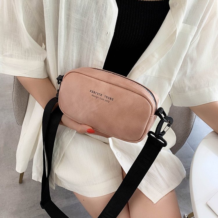 Fashion Creamy-white Letter Broadband Shoulder Crossbody Bag,Shoulder bags