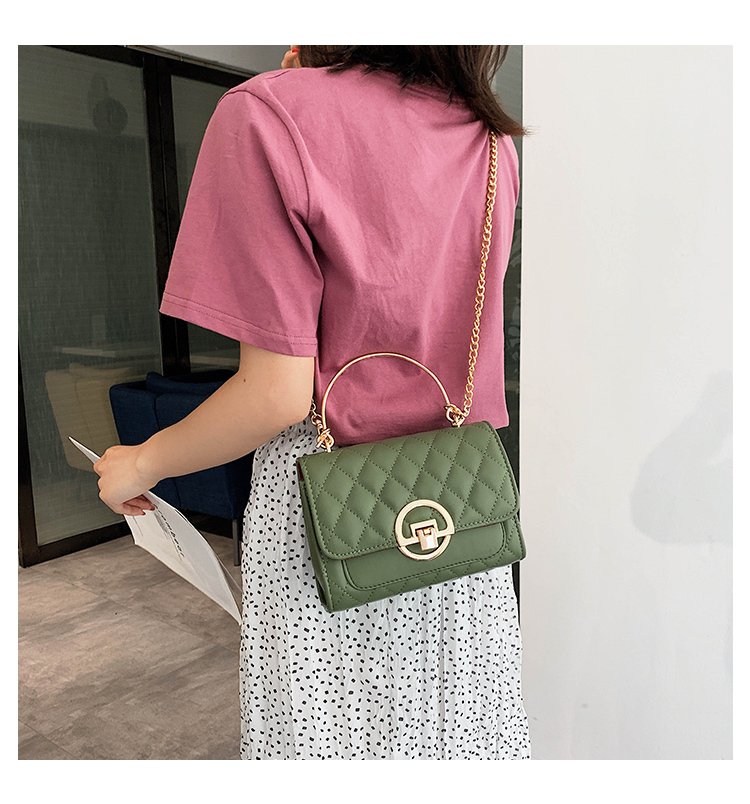 Fashion Pink Grids Pattern Bag,Handbags