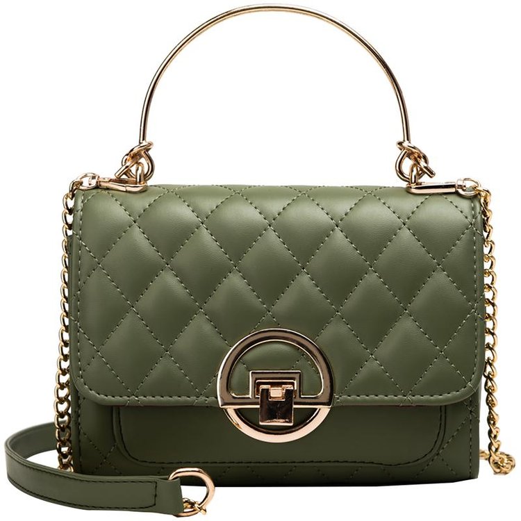 Fashion Green Grids Pattern Bag,Handbags