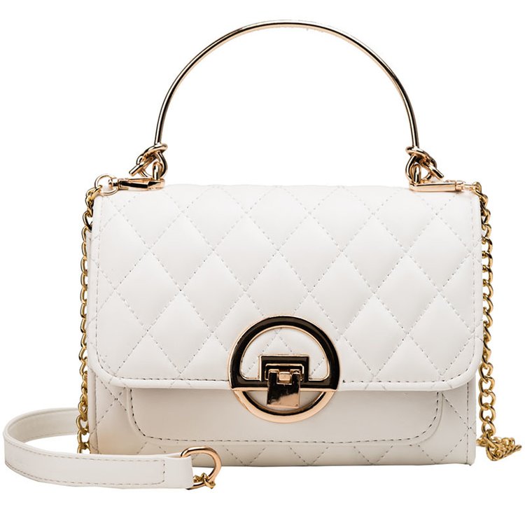 Fashion White Grids Pattern Bag,Handbags