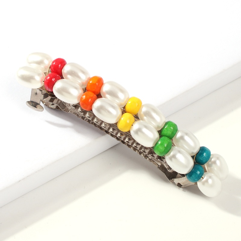 Fashion Rice Beads Alloy Pearl Hairpin,Hairpins
